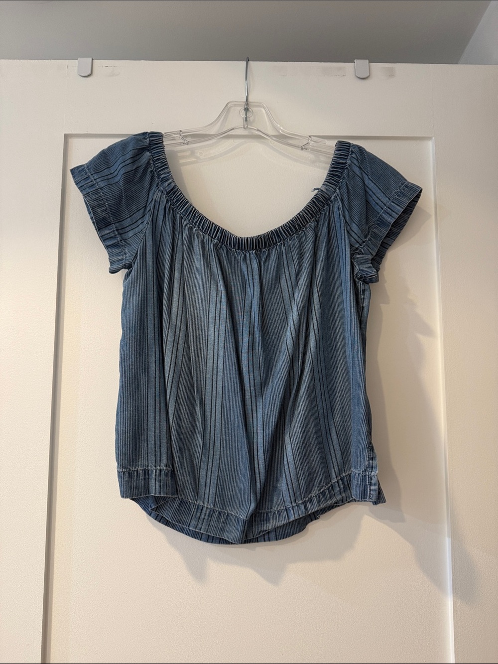 Bella Dahl Striped Off-Shoulder Women’s Top